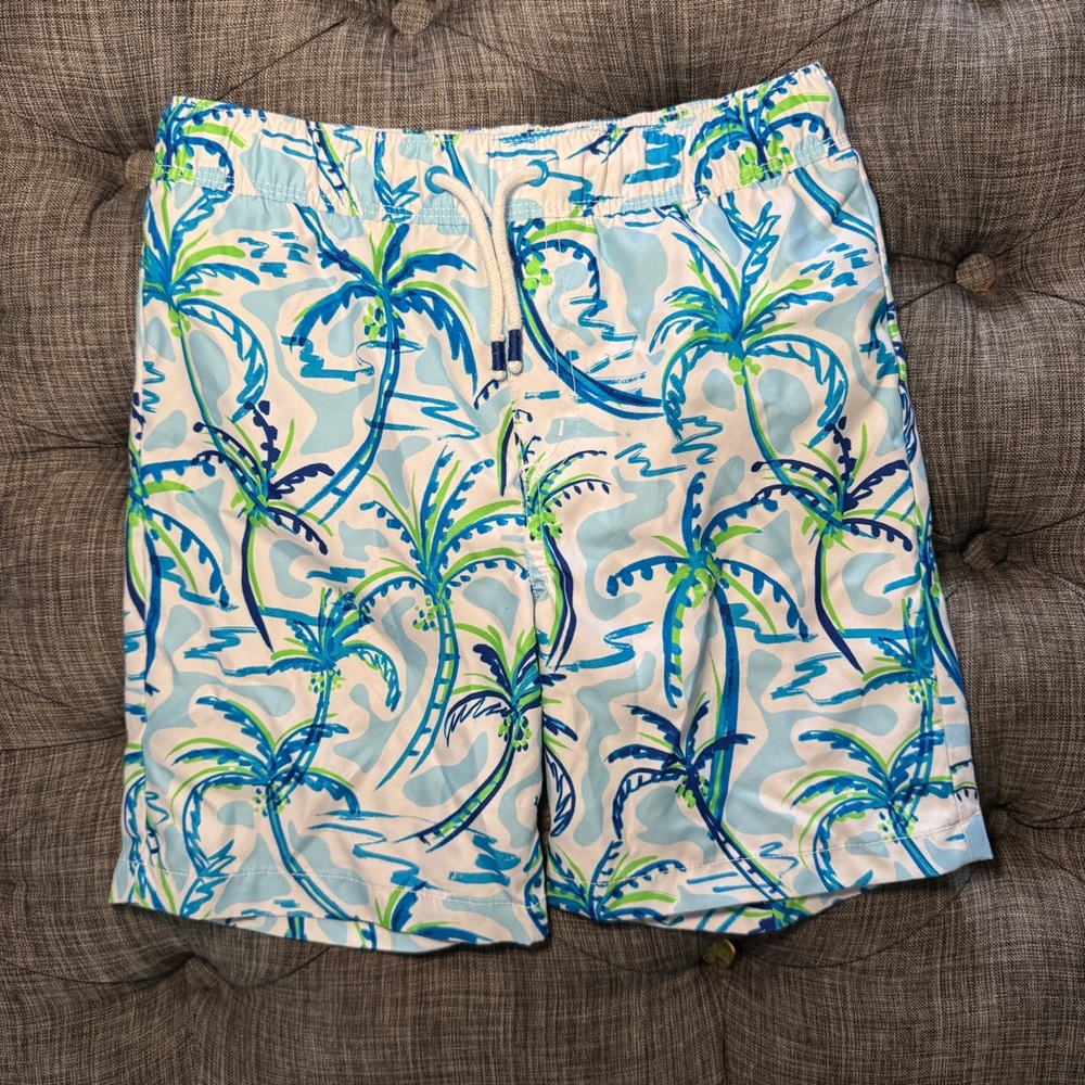 Gymboree Palm Tree Print Bathing Suit